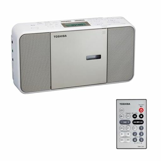 東芝 CDラジオ TY-C300(N) リモコン付 スリムボディモデル ワイドFM マイク端子 サテンゴールド 語学学習対応 東芝 CDラジオ TY-C300(N) リモコン付 スリムボディモデル ワイドFM マイク端子 サテンゴールド 語学学習対応