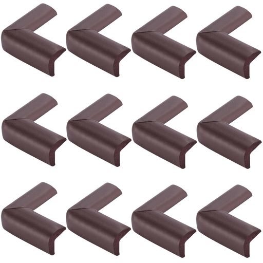 厚みのある5.5x5.5cmの衝突防止コーナーパッドセットは、ブラック、ホワイト、ブラウンの3色をご用意しています。12個入りで、ご家庭のテーブルや椅子の角を保護するのにちょうど良い大きさです。 本製品はNBR環境に優しい素材を使用し、安全性と無毒性を確保しているため、安心してご使用いただけます。 本製品は、優れたクッション性を持つ衝撃吸収材を採用しており、衝突や転倒のリスクを効果的に軽減し、ご家族の安全をしっかりと守ります。 L字型のデザインはコーナー構造にフィットし、簡単に設置できます。付属の両面テープで直接貼り付けるだけです。しっかりと固定するには、各コーナーに4枚の両面テープが必要です。 テーブル、椅子、ベッド、本棚、キャビネットなど、ご家庭のあらゆる場所に簡単に設置でき、幅広い用途にお使いいただけます。