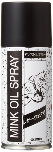 [コロンブス] 栄養 保革クリーム レザーウェア用ミンクオイル スプレータイプ 皮革用オイル ニュートラル 180ML