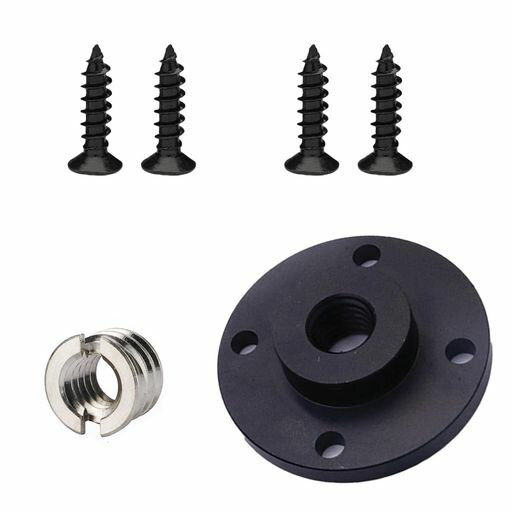 樂天商城 - ALLVD拡張ブラ1/4&3/8インチネジ対応カメラ固定プレート撮影アクセサリー拡張ベーススタジオ/音響機材用マウントブラケットDIY台座補助ブラケット撮影・音響機器用機材固定用アダプター…