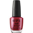 OPI(オーピーアイ)爪強化剤美爪赤パール15mL(ネイルエンビーαカラーNT226)育爪ネイルケア補強保護ハードナー
