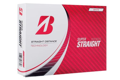 BRIDGESTONE(ブリヂストン)ゴルフボールSUPERSTRAIGHT2023年モデル12球入ホワイト