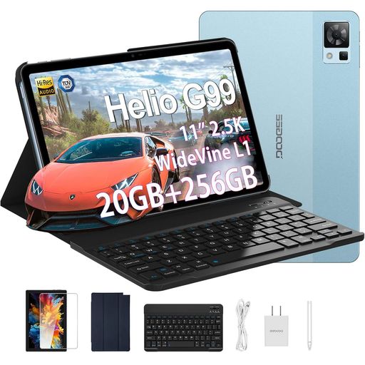 【ANDROID14 タブレット+キーボード付属】DOOGEE T35 タブレット 11インチ HELIO G99 タブレット2.5K ANDROID タブレット アンドロイド 20GB+256GB+2TB、1600×2560、 4G LTE 【ANDROID14 タブレット+キーボード付属】DOOGEE T35 タブレット 11インチ HELIO G99 タブレット2.5K ANDROID タブレット アンドロイド 20GB+256GB+2TB、1600×2560、 4G LTE