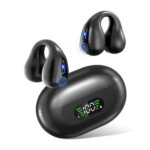 イヤホンbluetoothワイヤレスイヤホン骨伝導イヤホン「2024音質強化·イヤーカフ型の魅力」オープンイヤーイヤホンイヤーカフイヤホン耳を塞がないイヤホン音漏れ抑制圧迫感ゼロフィット… イヤホンbluetoothワイヤレスイヤホン骨伝導イヤホン「2024音質強化·イヤーカフ型の魅力」オープンイヤーイヤホンイヤーカフイヤホン耳を塞がないイヤホン音漏れ抑制圧迫感ゼロフィット…