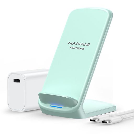 NANAMIワイヤレス急速充電器(USB-C20W出力の急速充電器に昇進)置くだけ充電器セット7.5W/10W/15WiPhone16/15/14/13/12シリーズ/SE第三世代/11(Pro)/XR/8(Plus)Galaxy NANAMIワイヤレス急速充電器(USB-C20W出力の急速充電器に昇進)置くだけ充電器セット7.5W/10W/15WiPhone16/15/14/13/12シリーズ/SE第三世代/11(Pro)/XR/8(Plus)Galaxy