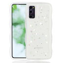 YUYIBGalaxys20ケースSC-51ASCG01クリアキラキラ星かわいいtpuソフトケース薄型傷防止背面滑り止め指紋防止美しいおしゃれストラップホール付きスマホケースギャラクシーs20透明カバー(クリア