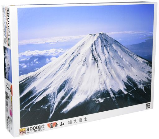 乐天商城 - エポック社3000スモールピースジグソーパズル日本風景雄大富士(73x102cm)21-515のり付きヘラ付き点数券付きEPOCH