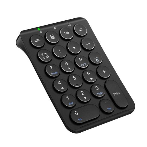 便利テンキー:ファンクションキー付きの BLUETOOTHテンキーはホーム・タブなどの便利キーがついているため、数字の入力やスプレッドシート作成なども操作しやすくなります。KP08は主にタイピングオフィスに使用されますが、必ずしもすべてのデザインソフトウェアと互換性があるとは限りません。本製品は【技適認証済み】製品ですので安心してお使い下さい。 BLUETOOTHテンキー: BLUETOOTH5.1で接続簡単、素早いデータ入力が楽しめます。TYPE-C充電式:、付属のUSBケーブルを使って充電ができます。フル充電で約40時間の長時間使用となっております。 人間工学に基づいた傾斜及びスリップ防止パッド:人間工学に基づいた傾斜で入力時のストレスを軽減。間違いなく入力しやすい配置になっています。 幅広い互換性:IMAC、MACBOOK、LAPTOPまたNOTEBOOK、DESKTOP またはPCコンピュータ動作確認済。WINDOWS XP、WINDOWS OS、ANDROIDに対応 注:接続先デバイスがWIN、ANDROIDの場合、テンキーは連動型です。 MAC、IOSの場合、テンキーは非連動型です。
