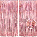 2個セットBRAVESHINEタッセルカーテンキラキラ背景明るい光沢誕生日飾り付け100cm*250cm誕生日飾りカーテンbirthdaydecorationsパーティーデコレーションpartydecoration