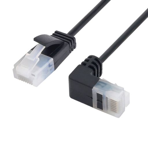 CHENYANG CAT6 RJ45 ȥ饹।ͥå90٥󥢥󥰥Ĺ֥ Ρȥѥ롼TVܥå 0....