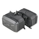 タナックス(TANAX) サイドバッグ モトフィズ(MOTOFIZZ) ミニシェルケース(ツーリング) カーボン柄 (容量22L 片側11L) MFK-234