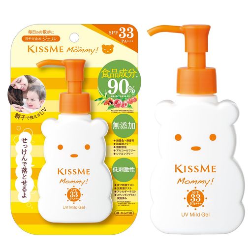 マミー UVマイルドジェルN SPF33PA+++ 100G 赤ちゃん こども用 敏感肌 1歳から使える せっけんで落とせる マミー UVマイルドジェルN SPF33PA+++ 100G 赤ちゃん こども用 敏感肌 1歳から使える せっけんで落とせる