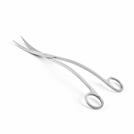 YFFSFDC水草トリミングカーブハサミ27cmステンレススチール製細かい実用便利多機能水槽管理熱帯魚観葉..