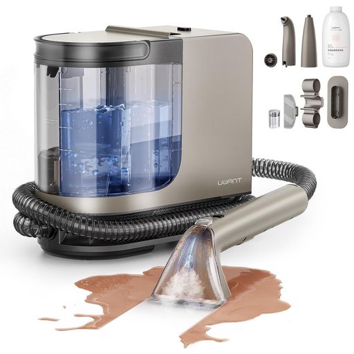 【100°C蒸気噴射x18000Pa超強吸引力x60°C加熱お湯】 Uwant スチームクリーナー超強...