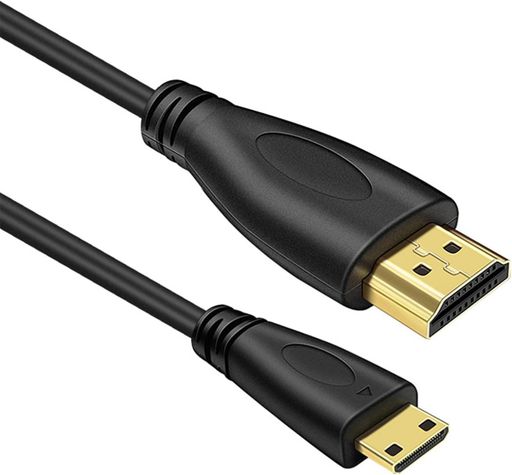 ALLVD Mini HDMI ケーブル Mini HDMI HDMI変換ケーブ1080P解像度 ハイスピードHDMI ケーブルビデオカード/カメラ/ノートブック/コンピュータ HDCP 3D対応 1M