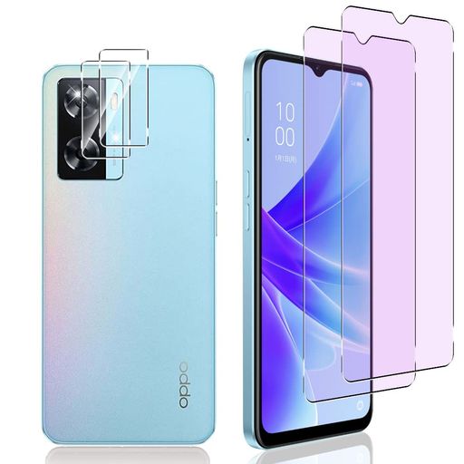 OPPO A77 4G ե֥롼饤ȥå ˻ OPPO A77 4G 饹ե2+2ۥݸե ե륫...