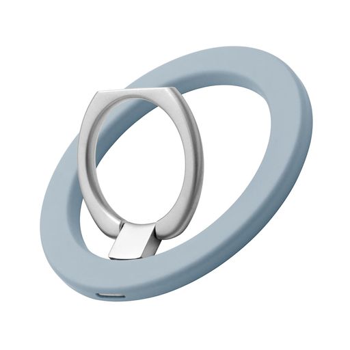 ルプラスLEPLUSMAGSAFE対応スマートフォンリング「MAGTUS」RINGSLIMライトブルーLN-SMRG08LBL