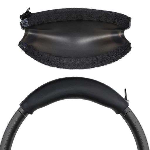 AdhiperシリコンスウェットヘッドバンドカバーSonyWH-1000XM4WH-CH720NWH-XB910NULTWEAR用洗濯可能ファスナー付き防塵ヘッドバンドカバープロテクターSoundcoreQ45Q30