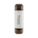 トランセンドジャパン トランセンド ポータブルSSD 1TB 高速 最大1050 MB/S 超小型軽量11G TYPE-A/TYPE-C 両対応 PS4/PS5 動作確認済 USB 10GBPS シルバー TS1TESD310S(2)