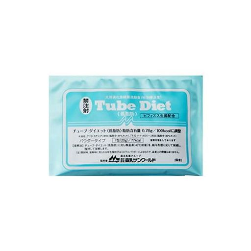 森乳サンワールドチューブダイエット【低脂肪】犬用消化態経腸流動食20gx5包
