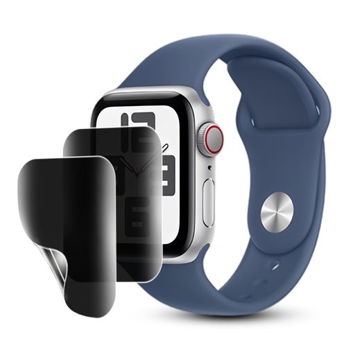 【2枚入り】対応AppleWatchSeries6/5/4/SE40mm用覗き見防止フィルムさらさらアクオスWatchSE40mmTPU液晶保護フィルム24時間自動修復技術「インストールツール付き」アップルウォッチ