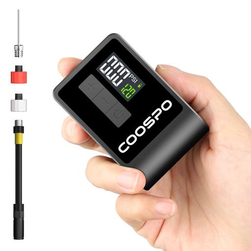 ポケットサイズでもパワフル:本体サイズはわずか74x48x34mm、重さわずか129g。超コンパクトで持ち運びに便利なミニ電動空気入れ。ポケットやバックパックに簡単に収納でき、サイクリング中の急な空気入れに最適な頼れる相棒です。 最大空気圧120PSI:高性能ブラシレスモーター内蔵で、フル充電後は50秒で700x25Cタイヤを0から80PSIまで充填可能。最大で2本の700x25Cタイヤを0から120PSIまで充填できます(1本あたり約120秒)。充電はたったの30分で完了、すぐにライドできます。 自動停止&amp;見やすいLCD画面:大画面LCDで、設定した目標気圧やリアルタイムの空気圧を一目で確認。設定気圧に到達すると自動で停止するオートストップ機能付き。操作が簡単で、タイヤの空気圧を正確にコントロールできます。 シンプルで優れた設計:PSIとBARの切替表示に対応。メモリー機能付きで毎回設定し直す必要なし。優れた放熱設計で使用後も熱くなりにくく、LEDライトも内蔵(「+」ボタンを2回押して点灯)、暗所での作業も安心です。 幅広い用途に対応:仏式・米式バルブに対応し、それぞれにシリコン保護キャップ付き。