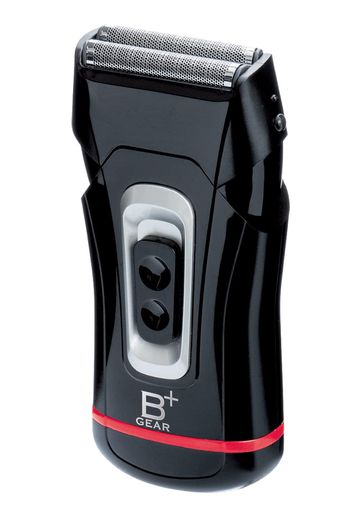 ヒーローグリーン【B+GEARビーギア】乾電池式シェーバー電気シェーバーメンズ男性コンパクト2枚刃シェーバー髭剃り髭ひげヒゲモミアゲもみあげトリマー小型防水水洗い乾電池式軽量出…