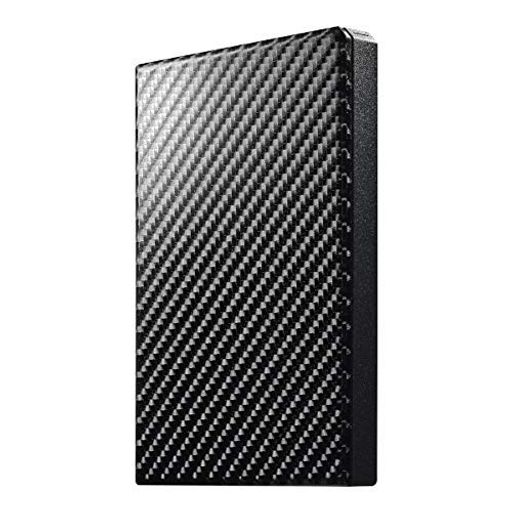 I-ODATAUSB3.1GEN1対応ポータブルハードディスク「高速カクうす」カーボンブラック500GBHDPT-UTS500K