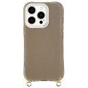 wizu(ウィズユー)iPhone15ProケースMagsafe対応レザーiPhoneケースストラップショルダースマホショルダーレザーケーススマホストラップアイフォン15プロマグセーフスマホケースグレージュ