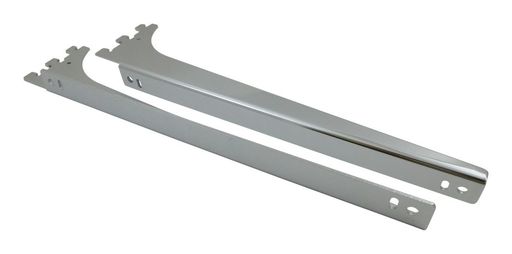 Rakuten - ロイヤル木棚板専用水平ブラケットクロームサイズ200木用棚受【左右1組x1セット】A-32/33