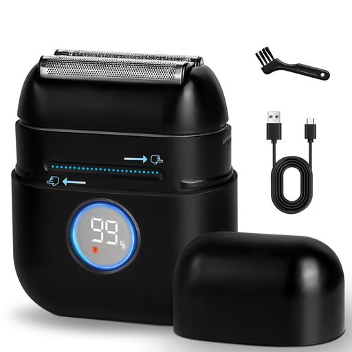 シェーバーメンズ【2025新デザイン&スライドロック】ひげそり電動シェーバー髭剃り電動シェーバー乾湿..