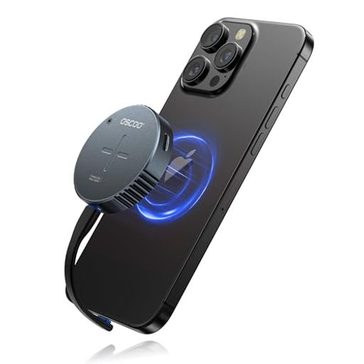 OSCOO512GBマグネット式ポータブルSSD–USB3.2Gen2Type-C外付けSSD|最大1000MB/s|iPhone15/16/17シリーズ・Android・タブレット・ノートPC・デスクトップ・ゲーム機対応