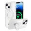 KISECASEiPhone14/13用ケースMagsafe対応ワイヤレス充電磁気リングマグネット搭載定点360度回転スタン..
