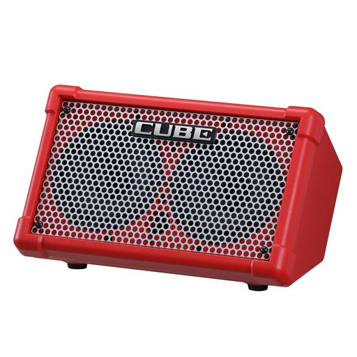 BOSSボスステレオアンプCUBEStreetIIRD/CUBE-ST2-R電池駆動軽量設計最大出力10W持ち運び可能ステレオストリートライブ/路上パフォーマンス/トークイベント/マイク/ギター/ベースキューブストリ…(2.0)