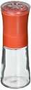 リス ペッパーミル ソルトミル レッド 80ML(黒胡椒40G) リベラリスタ ペッパー&ソルトミル S