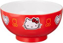 サンリオ(SANRIO) 「 HELLO KITTY(ハローキティ) 」 新ハローキティ 塗 汁椀 S レッド 337581