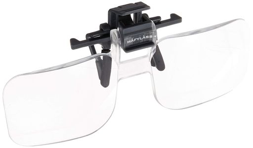 MAFYLASS 持ち歩くシリーズ 双眼めがねルーペ(クリア) LP-22P