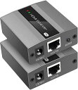 【4Kエクステンダー】HDMIエクステンダーEX60240M有線LAN変換延長器RJ45LAN延長機1080P対応HDMIExtenderCAT7CAT6対応PS4PCHDカメラ防犯カメラ2モニター同時出力可能
