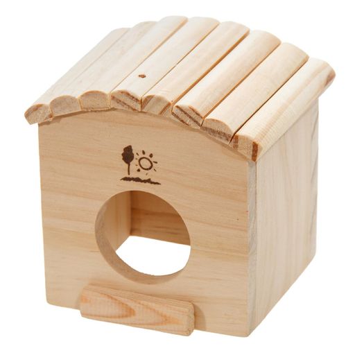 Squirrel - 三晃商会SANKO小動物用ウッドハウスプチ丸太F