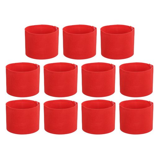 PATIKILサッカーキャプテン腕章11個サッカーキャプテン腕章サッカー用エラスティックキャプテン腕章ユ..