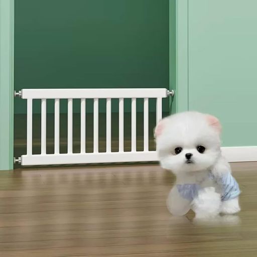 Jizaペットゲート犬用バリアゲートペットフェンス高さ44cmベビーゲート間仕切りドアストッパーペット侵..