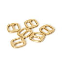 ”接続アジャスター13mm6個入り真鍮製バックルプラスチックリュック紐アジャスター金具手作り留め具材料素材パーツDIY手芸ハンドメイド材料長さ調節裁縫用ゆるめクリップ”