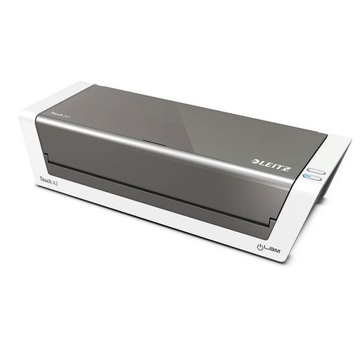 LEITZ ライツ パウチラミネーター ILAM TOUCH 2 A3 アイラムタッチ2 A4/A3対応 75~150ΜM対応 ウォームアップ時間約60秒 6本ローラー 厚み自動感知機能搭載 オートシャットオフ機能 収納型トレー LLMT2A3