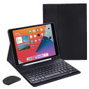マウス付きGalaxyTabA9+/TabA9Plus11インチキーボードケース2023SM-X210/X215/X216脱着式ケース鉛筆ホルダー付き分離式Bluetoothキーボードカラーキー人気可愛い黒(2)