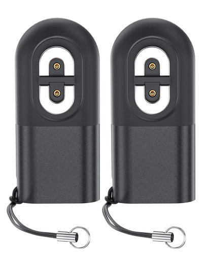 (2個セット)SHOKZ充電ケーブル対応USB-C変換アダプター、SHOKZ OPENRUN・SHOKZ AEROPEX・SHOKZ OPENRUN PRO・OPENCOMM・SHOKZ OPENRUN MINI骨伝導イヤホンとの互換性あり
