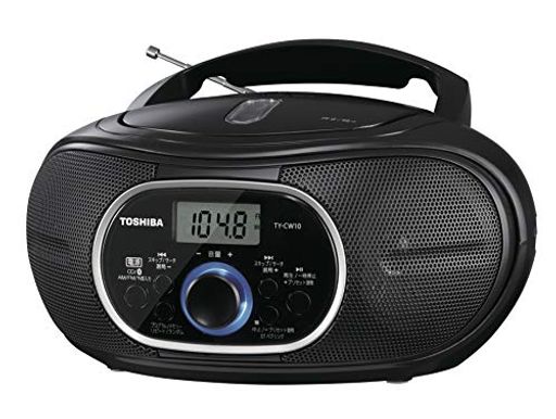 TOSHIBA(東芝)CDラジオBluetooth搭載横型コンパクトTY-CW10(K)ブラック TOSHIBA(東芝)CDラジオBluetooth搭載横型コンパクトTY-CW10(K)ブラック