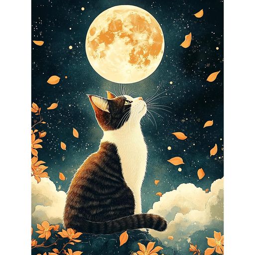 Fluiddragonダイヤモンドアート5Dモザイクアートダイアモンドビーズ絵画キットDIY・手作り絵画手芸キッ..