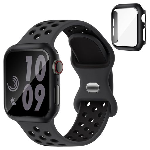 Rakuten - コンパチブルアップルウォッチバンド保護カバー付きアップルウォッチ向けのスポーツベルト対応46mm45mm44mm42mm41mm40mmSeries1110987654SESE2applewatchカバー