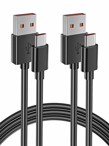 タイプcケーブル1Mx2本-充電データ転送対応usbatoc480Mbpsのデータ転送速度usbcケーブル-絡まないシリコン素材採用iPhone1615GalaxyiPadProMacBookProAir