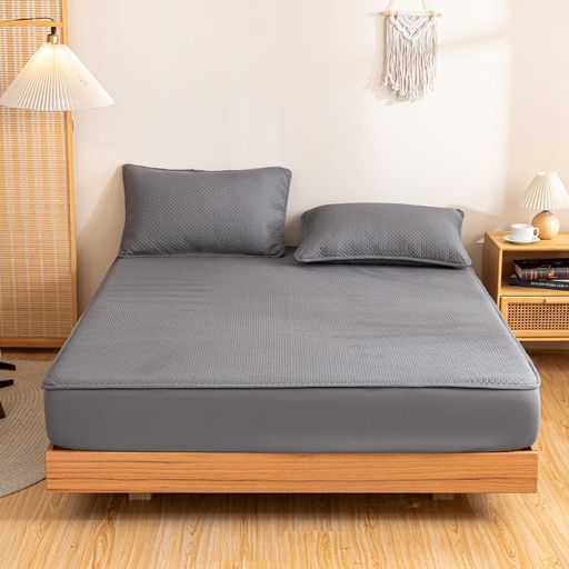 ボックスシーツ敷きパッドマットレスカバーベッドパッド【超音波圧着】三層構造ベッドカバー毛玉なしベ..